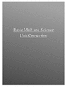 Thumbnail Basic Math and Science Unit Conversion Thumbnail Basic Math and Science Unit Conversion